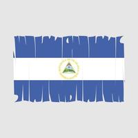 vetor bandeira da nicarágua