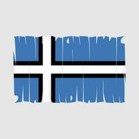 vetor bandeira da estônia
