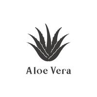 aloés vera plantar logotipo Projeto para pele Cuidado logotipo vetor