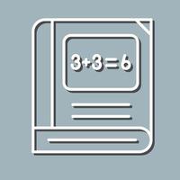 ícone de vetor de matemática