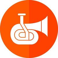 design de ícone de vetor de tuba