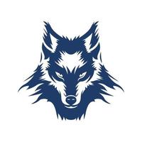 a majestoso Lobo uma símbolo do poder e sabedoria, mascote logotipo conceito vetor ilustração desenho animado. adequado para logotipo, papel de parede, bandeira, cartão, livro ilustração, camiseta, adesivo, cobrir, etc