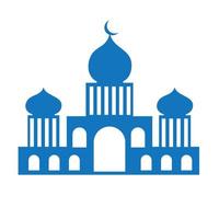 mesquita ícones logotipo ilustração vetor