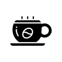 ícone de café para seu site, celular, apresentação e design de logotipo. vetor