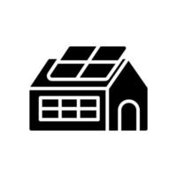 solar casa ícone para seu local na rede Internet projeto, logotipo, aplicativo, ui. vetor