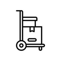 carrinho ícone para seu local na rede Internet projeto, logotipo, aplicativo, ui. vetor