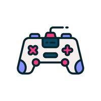 ícone de gamepad para seu site, celular, apresentação e design de logotipo. vetor