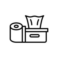 banheiro papel ícone para seu local na rede Internet projeto, logotipo, aplicativo, ui. vetor