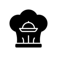 chefe de cozinha chapéu ícone para seu local na rede Internet projeto, logotipo, aplicativo, ui. vetor