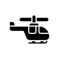 helicóptero ícone para seu local na rede Internet projeto, logotipo, aplicativo, ui. vetor