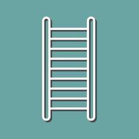 ícone de vetor de escadas exclusivo