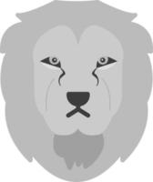 ícone de vetor de leão