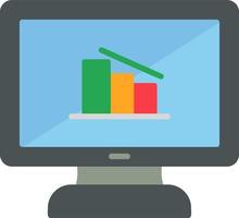 conectados dados analytics vetor ícone