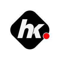 hk companhia nome inicial cartas monograma. hk vetor ícone.