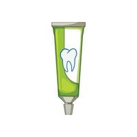 oral pasta de dentes desenho animado vetor ilustração