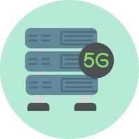 5g servidor vetor ícone