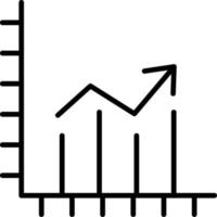 ícone de vetor de crescimento