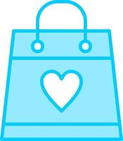 ícone de vetor de sacola de compras