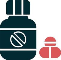 ícone de vetor de pílulas