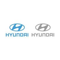 Hyundai logotipo vetor, Hyundai ícone livre vetor