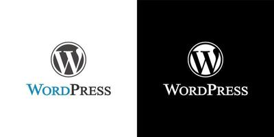 wordpress logotipo vetor, wordpress ícone transparente png vetor