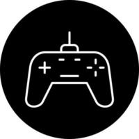 ícone de vetor de controlador de jogo