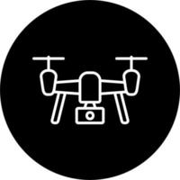 ícone de vetor de drone