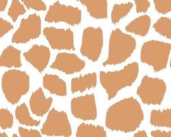 girafa pele desatado padronizar. animal impressão vetor