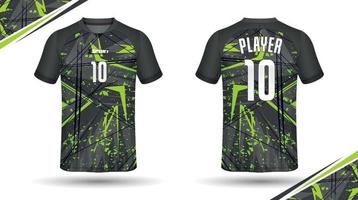 design de camisa de futebol para sublimação, design de camiseta esportiva vetor