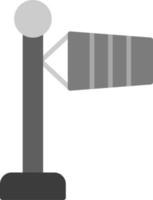 ícone de vetor de sinal de vento