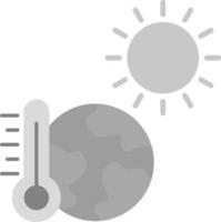 ícone de vetor de clima quente