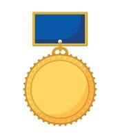 ilustração vetorial de medalha vetor