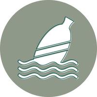 ícone de vetor flutuante