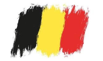 vetor vintage Bélgica bandeira