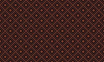 Preto e Castanho diagonal geométrico quadrados desatado padronizar. à moda têxtil impressão com batik Projeto. abstrato fundo vetor ilustração