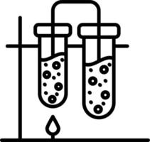 ícone de vetor de química