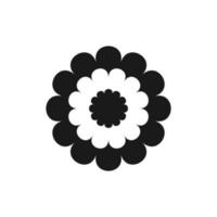 flor ícone dentro na moda plano estilo isolado em branco fundo. Primavera símbolo para seu local na rede Internet projeto, logotipo, aplicativo, ui. vetor ilustração.