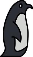 ícone de vetor de pinguim