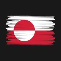 vetor bandeira da gronelândia