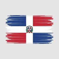 vetor bandeira da república dominicana