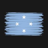 vetor bandeira da micronésia