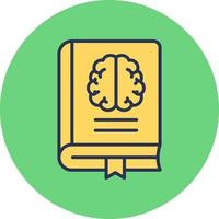 neurologia livro vetor ícone