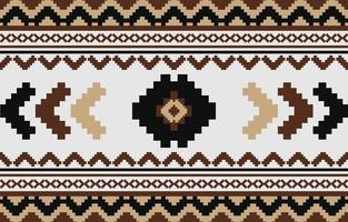 Projeto tradicional de padrão étnico geométrico para plano de fundo, tapete, papel de parede, roupas, embrulho, batik, tecido, sarongue vetor