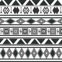 tradicional arte personalizadas fez étnico selva tribal padronizar Preto e branco fundo vetor