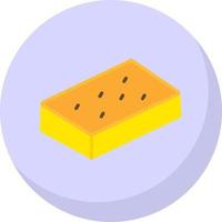 design de ícone de vetor de pão de milho