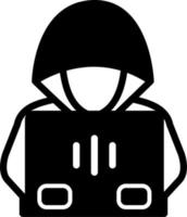 ícone de vetor de hacker
