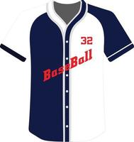 ícone de botão completo de camisas de beisebol com design personalizado