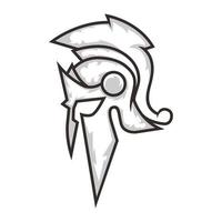 espartano logotipo Projeto vetor
