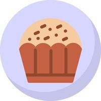 design de ícone de vetor de cupcake