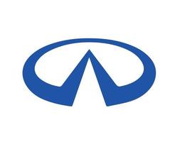 infinito marca logotipo carro símbolo azul Projeto Japão automóvel vetor ilustração